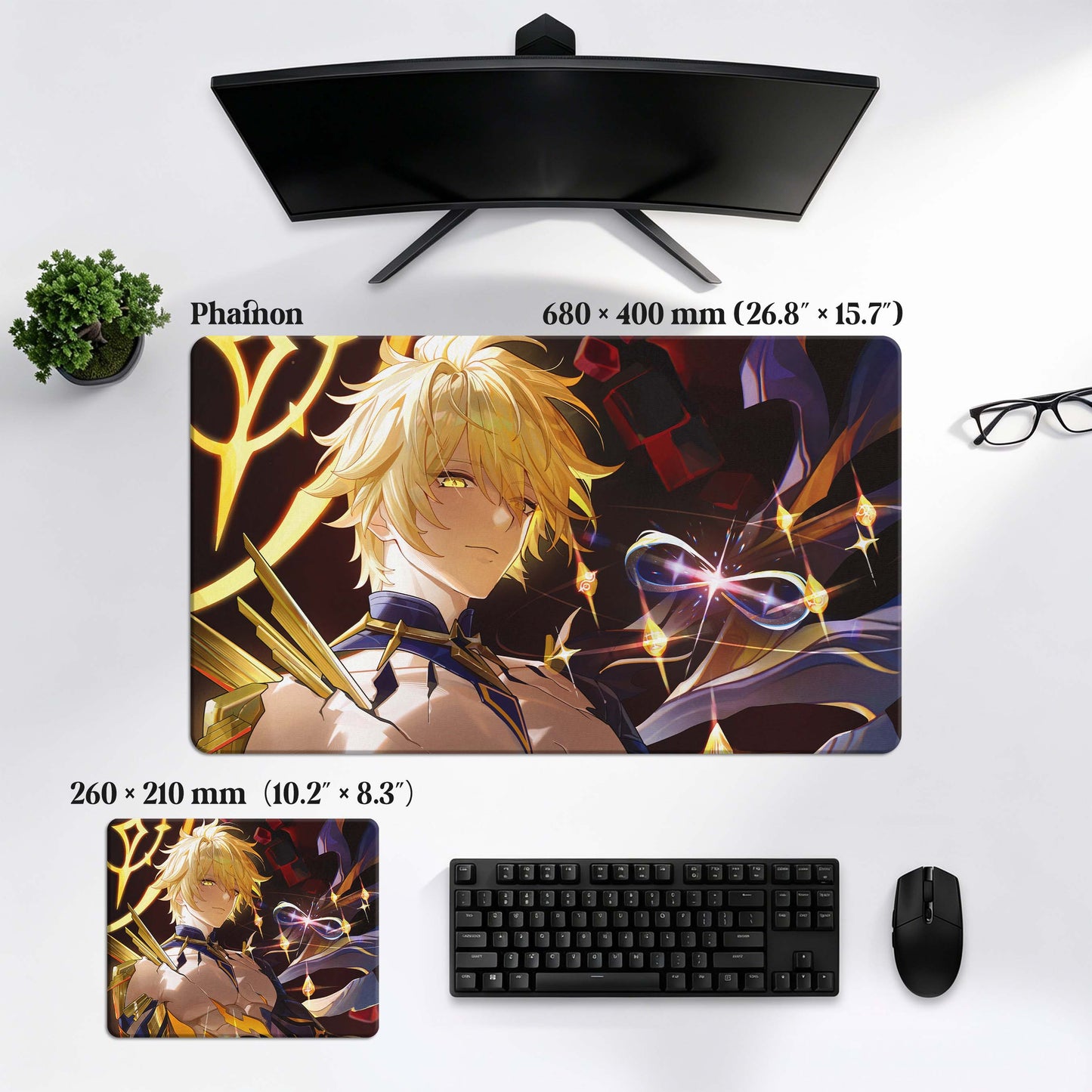 Phainon - Khaslana Premium Deskmat