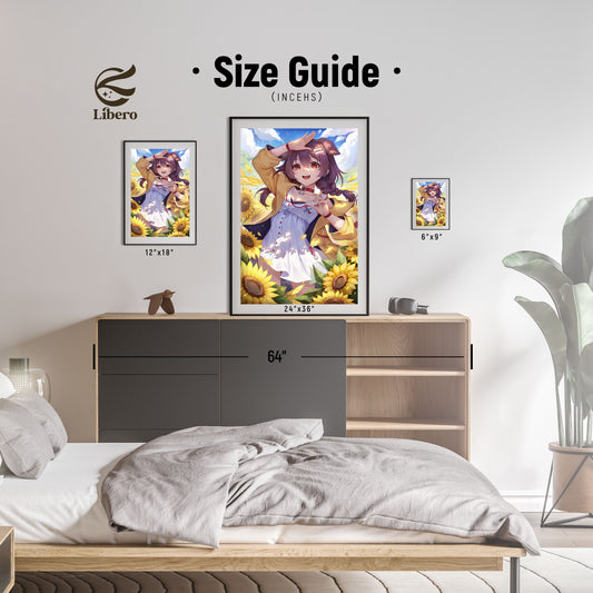 Inugami Korone Fan Art Print Poster