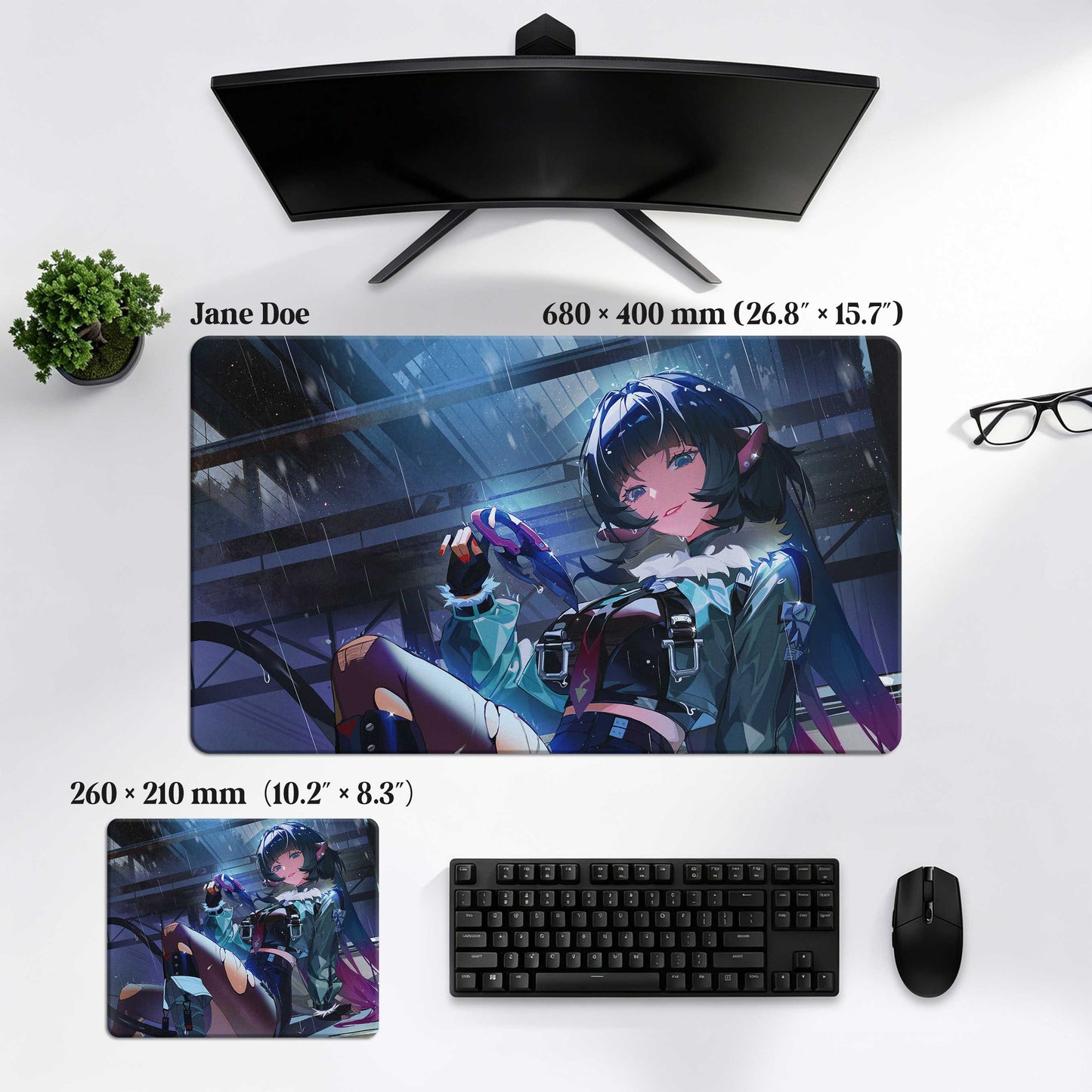 Jane Doe Premium Deskmat