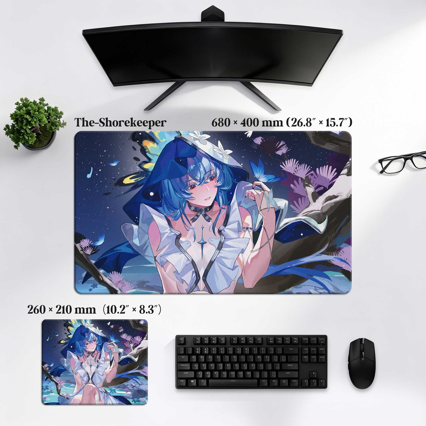 The Shorekeeper Premium Deskmat