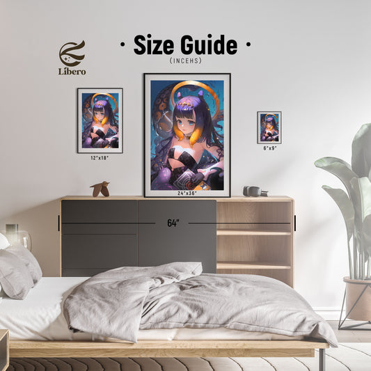 Ninomae Ina'nis Fan Art Print Poster