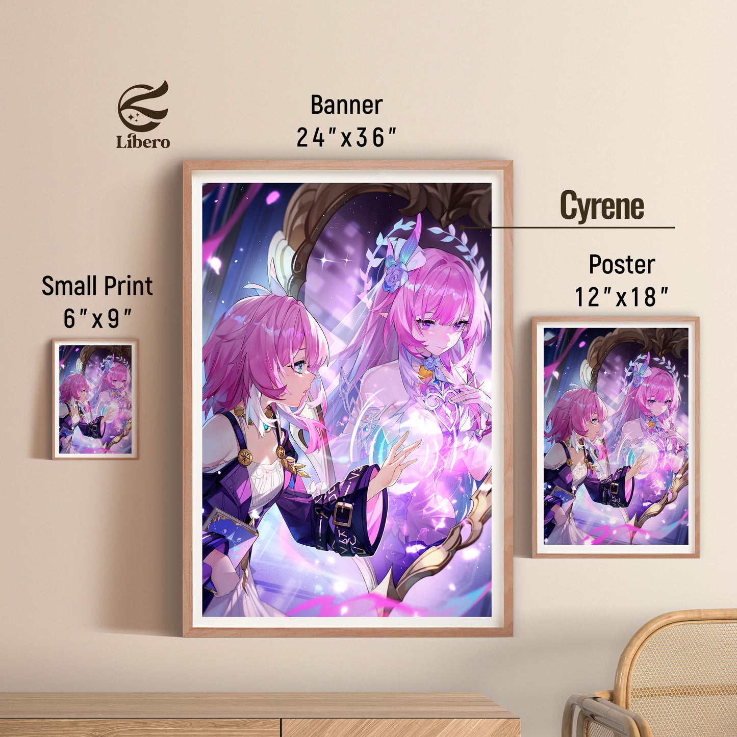 Cyrene Fan Art Print Poster