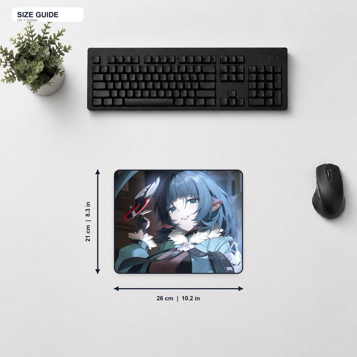 Jane Doe Premium Deskmat