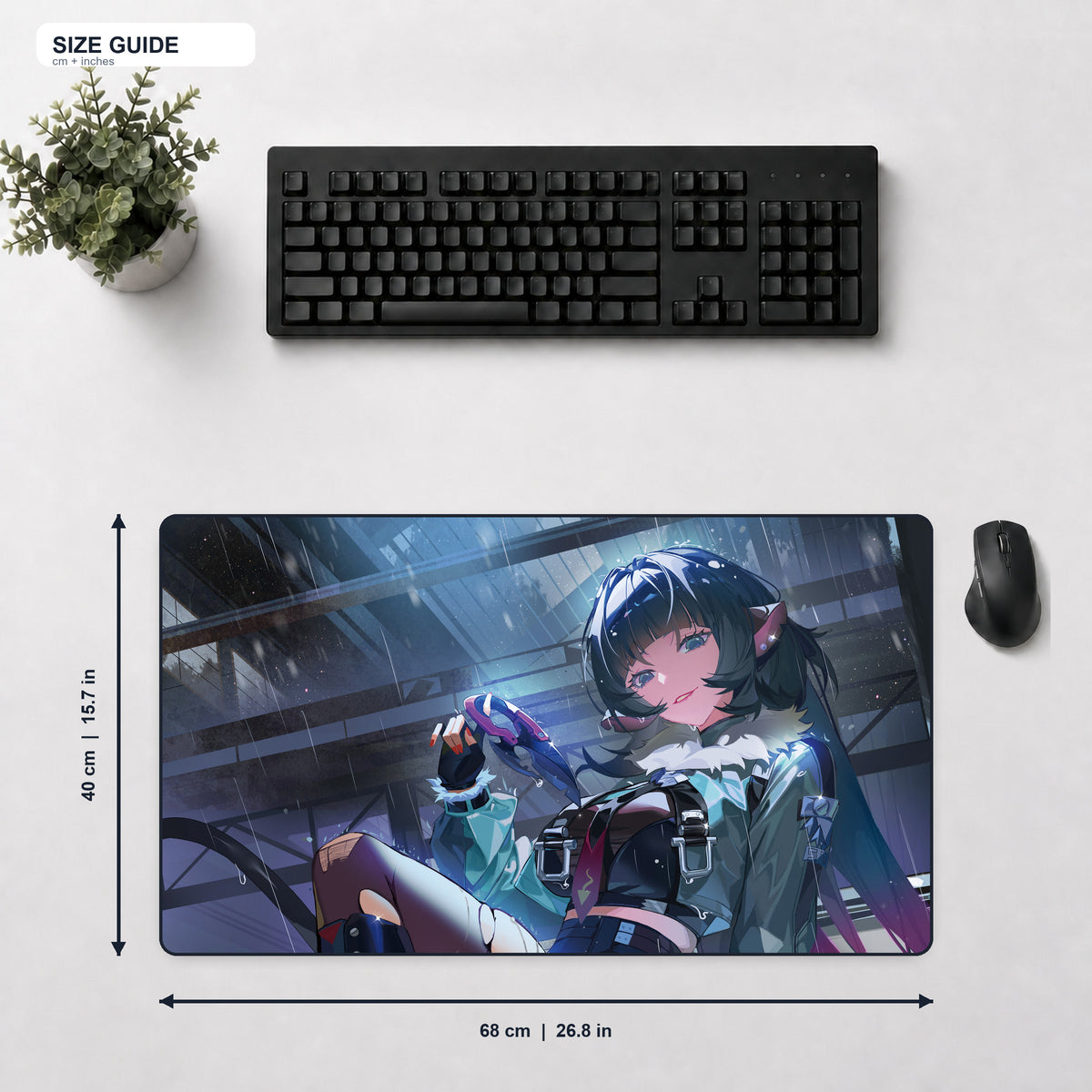 Jane Doe Premium Deskmat