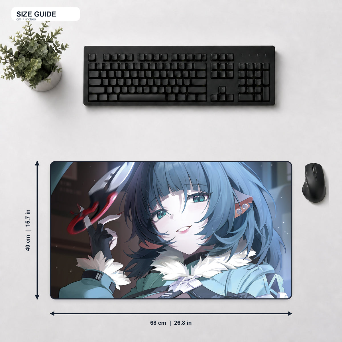 Jane Doe Premium Deskmat