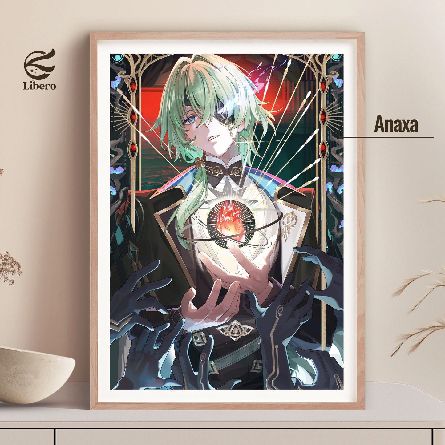 Anaxa Fan Art Print Poster