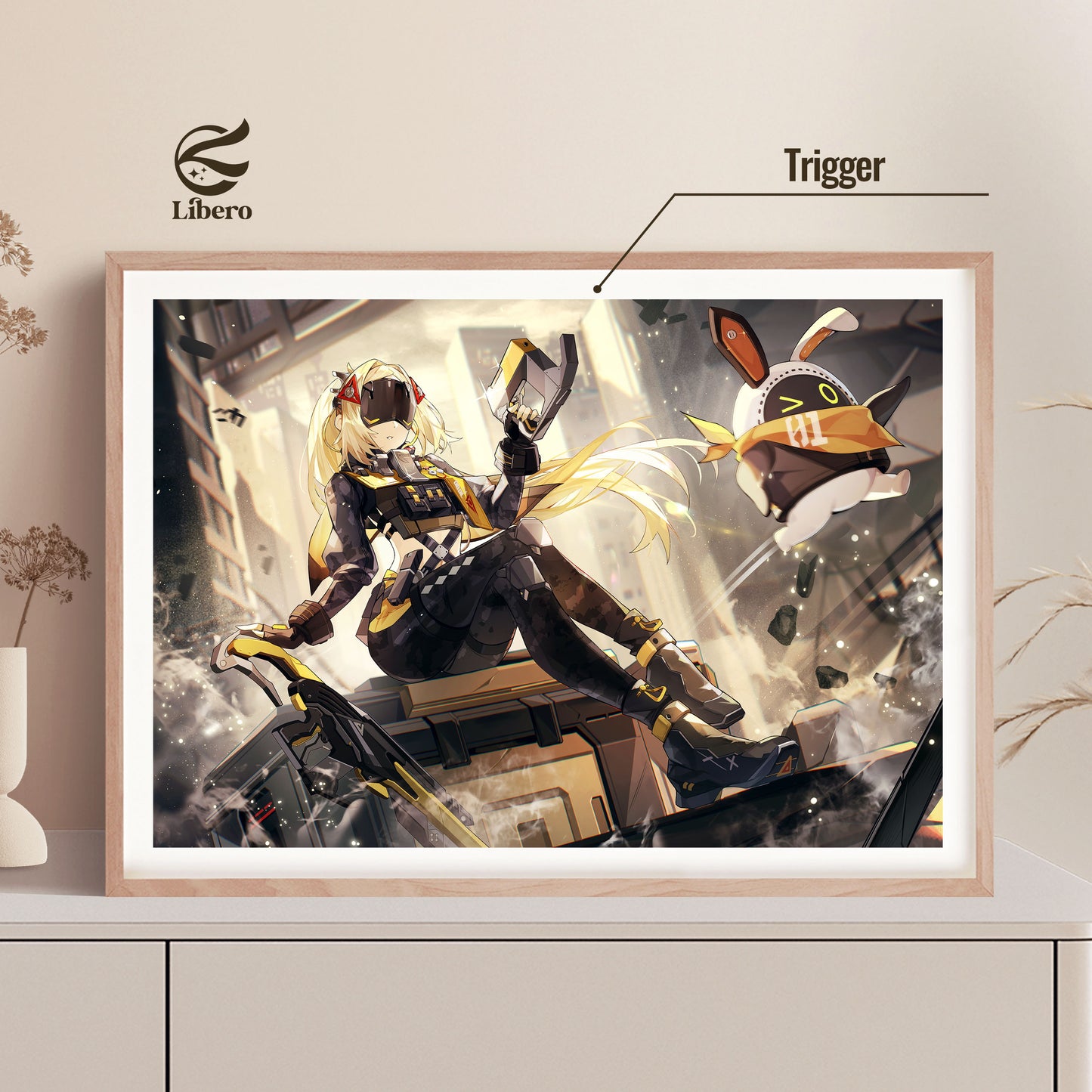Trigger Fan Art Print Poster