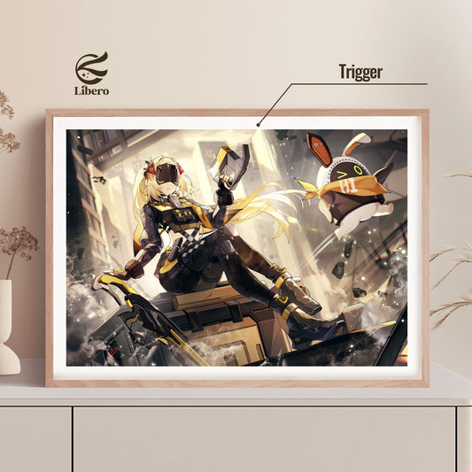Trigger Fan Art Print Poster