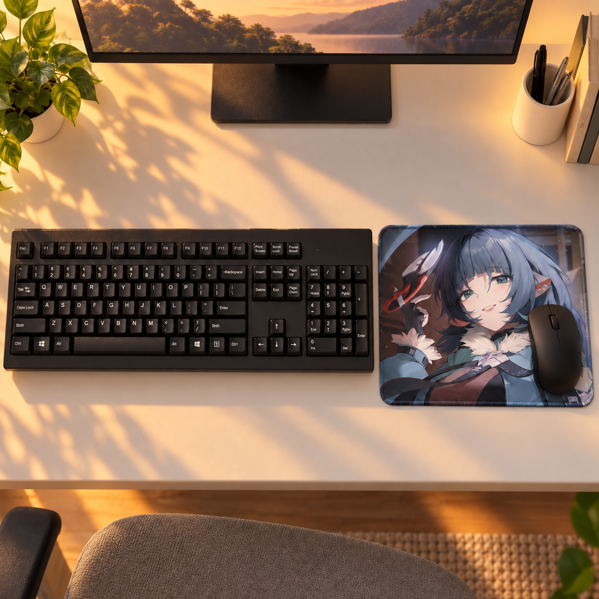 Jane Doe Premium Deskmat