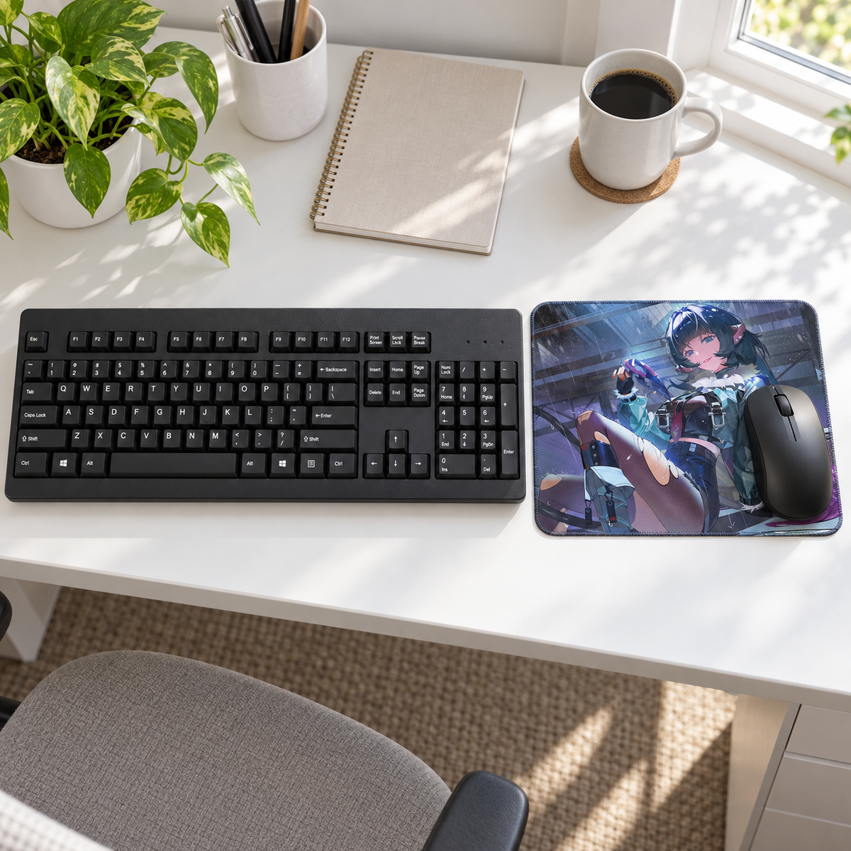 Jane Doe Premium Deskmat