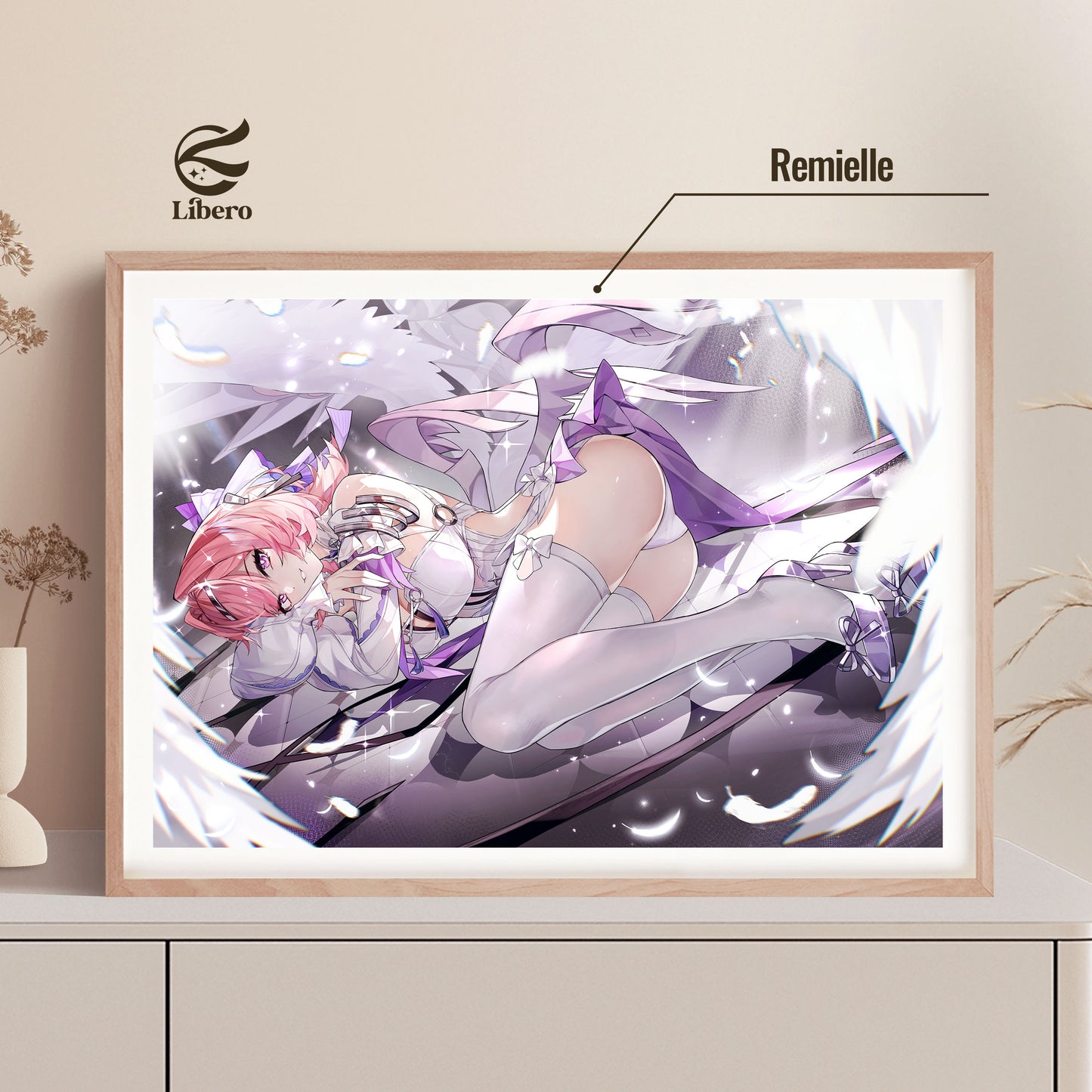 Remielle Fan Art Print Poster