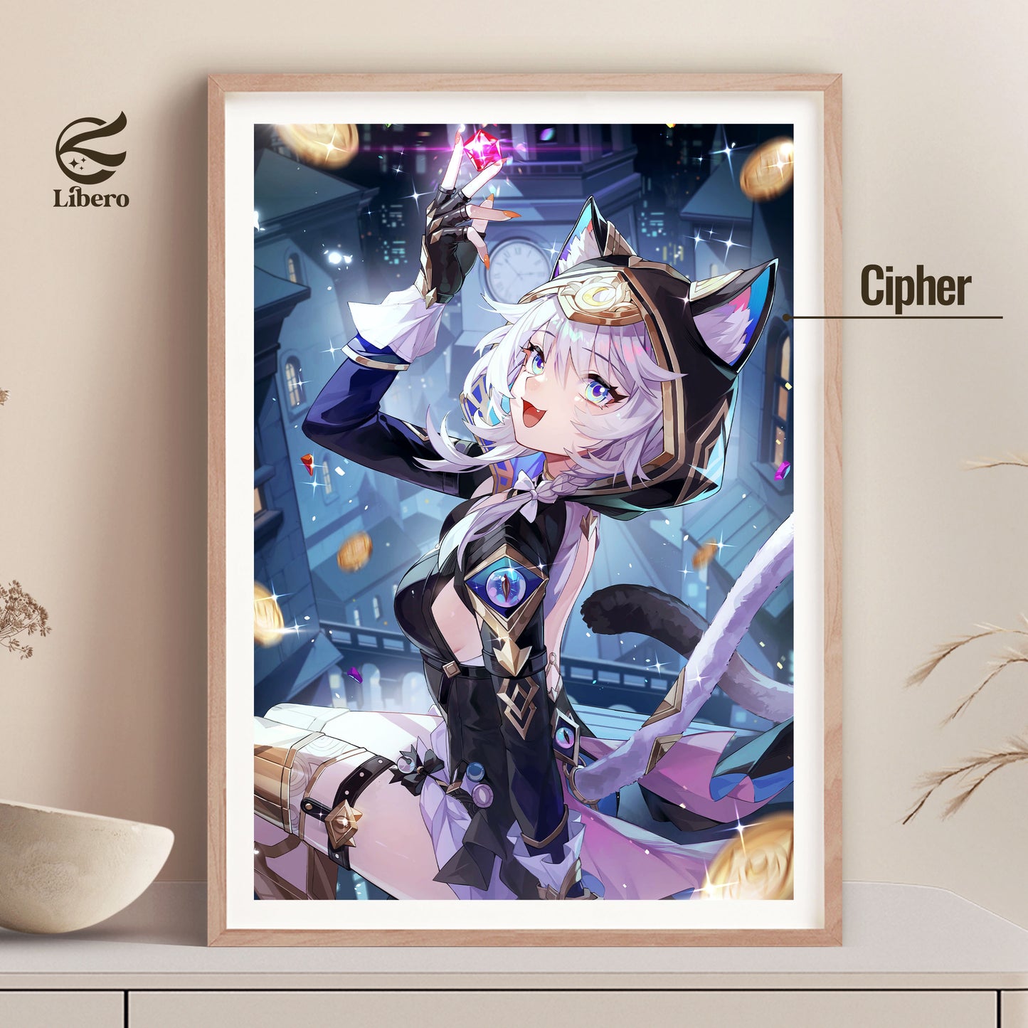 Cipher Fan Art Print Poster