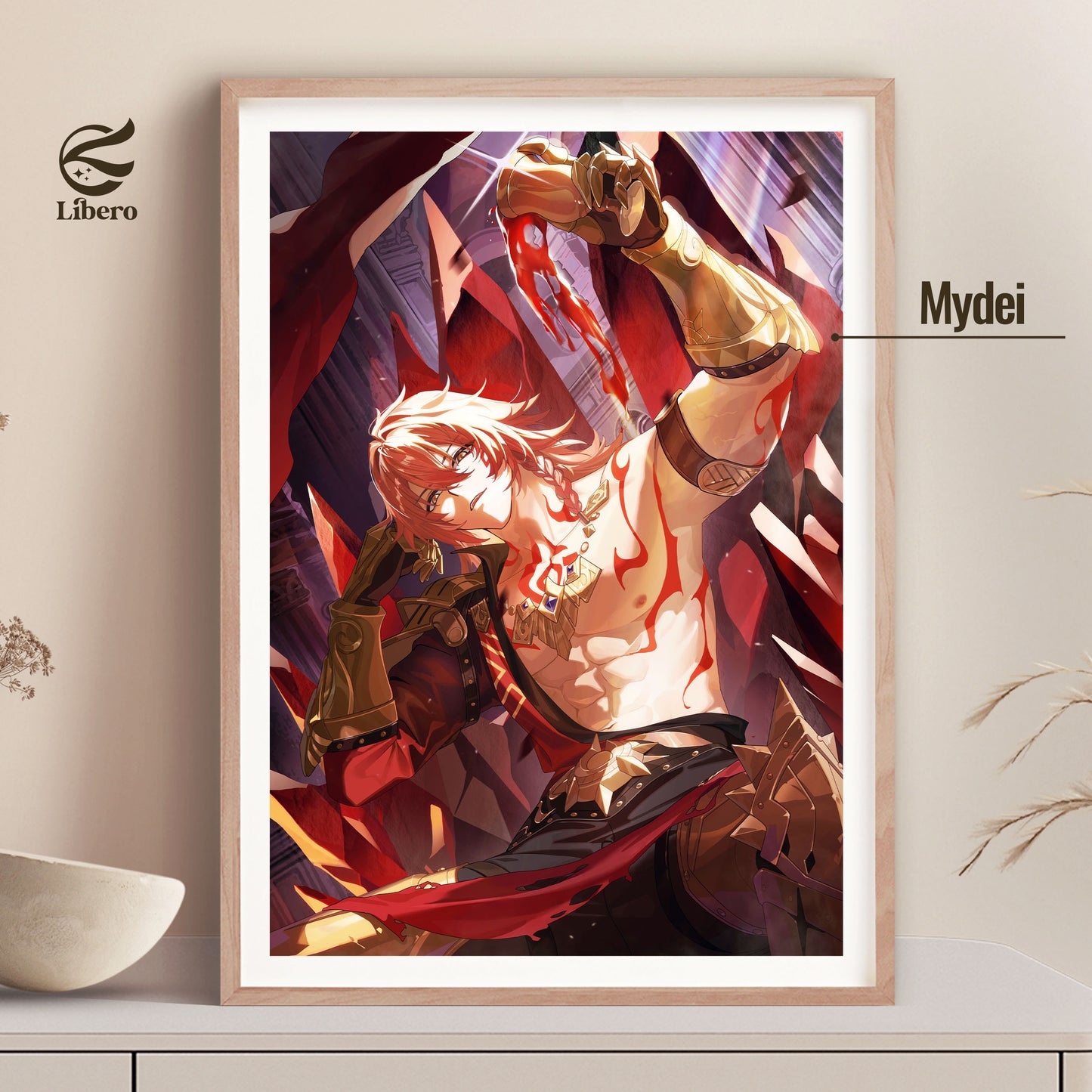 Mydei Fan Art Print Poster