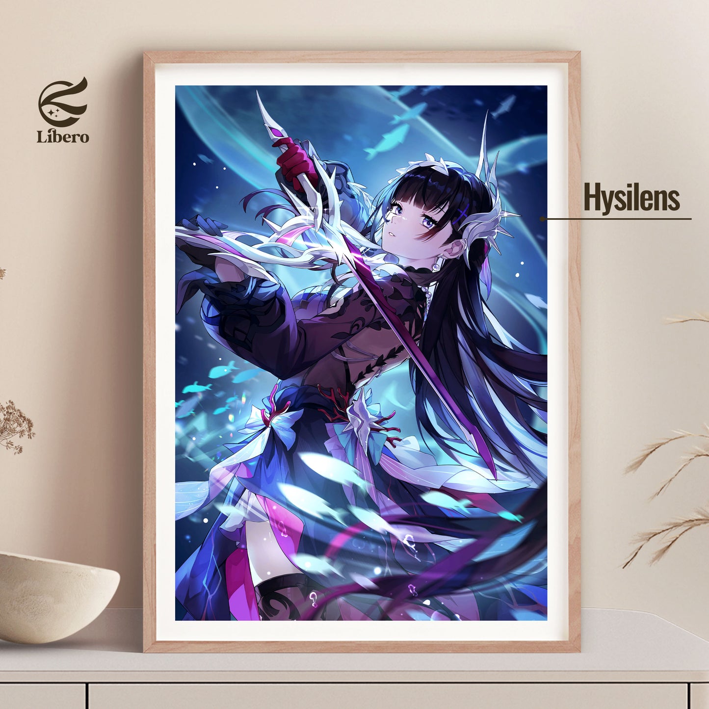 Hysilens Fan Art Print Poster