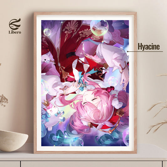 Hyacine Fan Art Print Poster