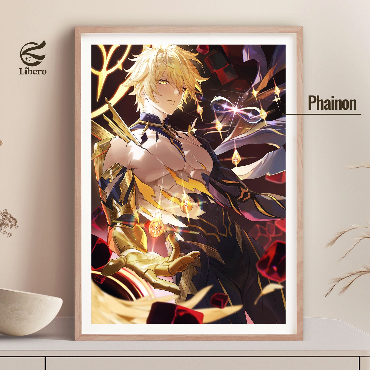 Phainon - Khaslana Fan Art Print Poster