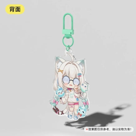 Mint Chibi Keychain