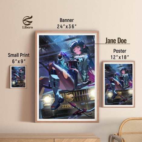 Jane Doe | Zenless Zone Zero | Poster