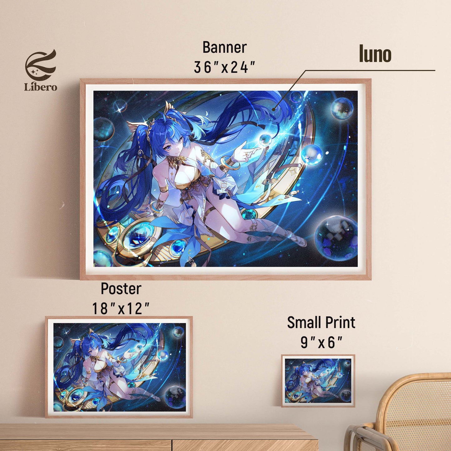 Iuno Fan Art Print Poster