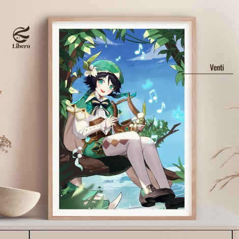 Venti | Genshin Impact | Poster