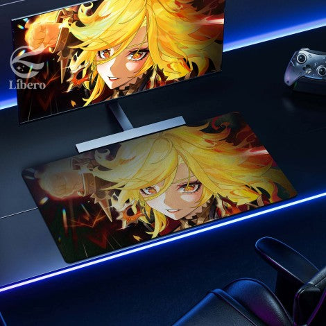 Mavuika | Genshin Impact | Premium Deskmat | Large Mousepad