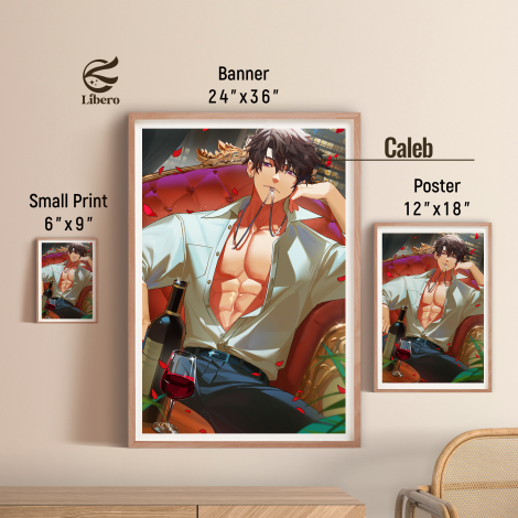 Caleb Fan Art Print Poster