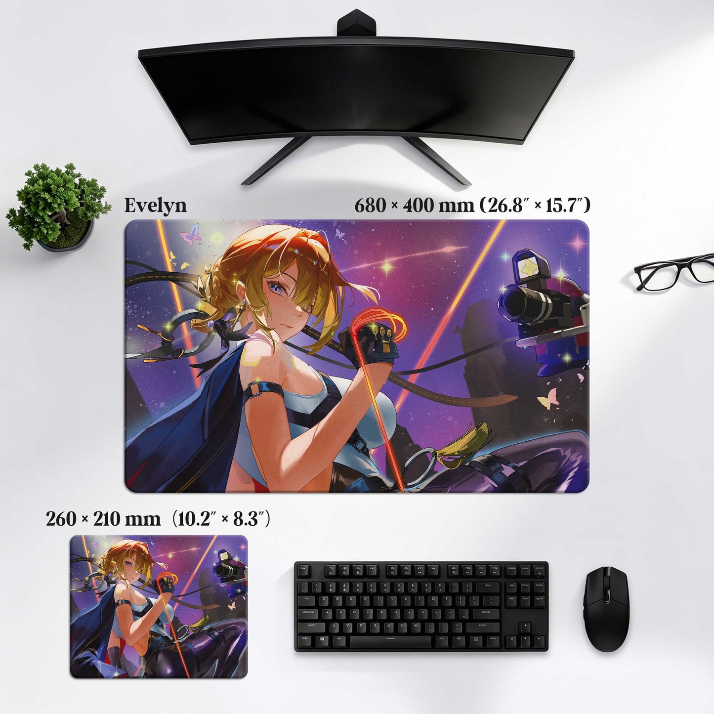 Evelyn Premium Deskmat