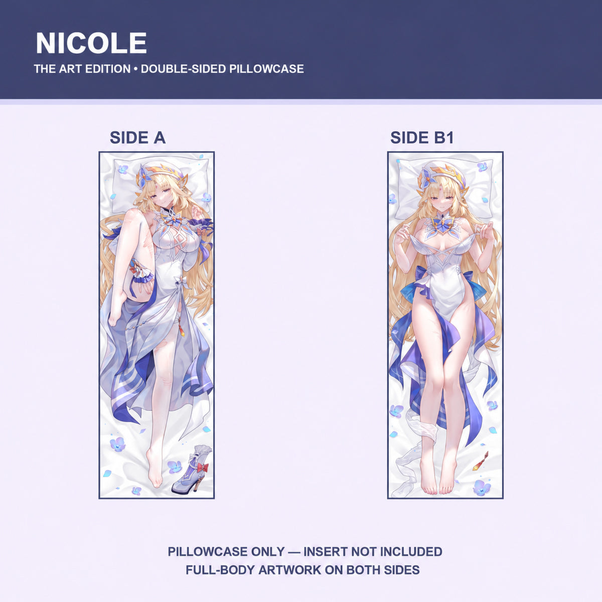 Nicole Dakimakura Body Pillowcase