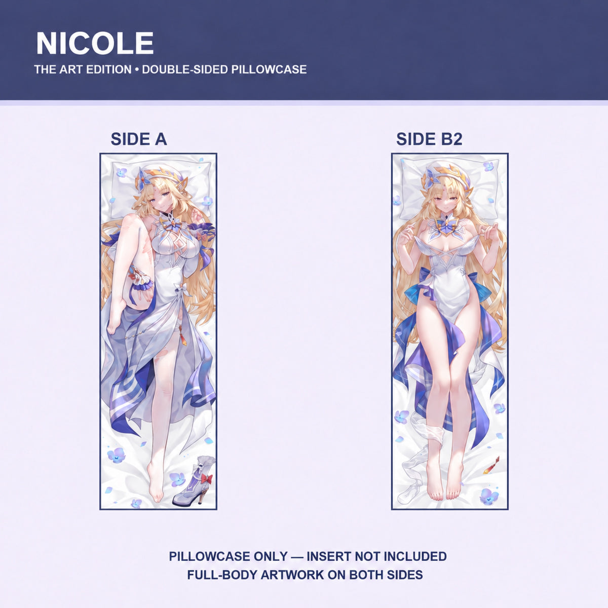Nicole Dakimakura Body Pillowcase
