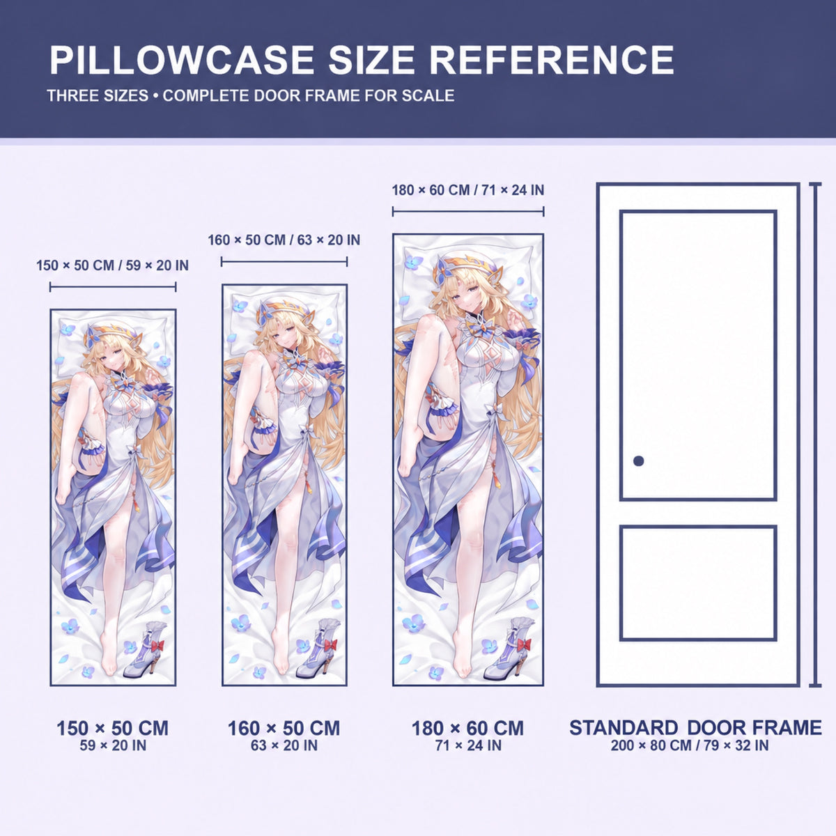Nicole Dakimakura Body Pillowcase