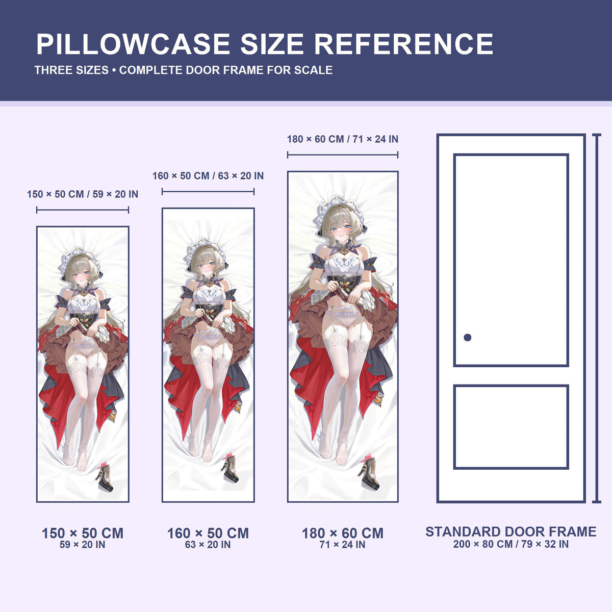 Sandrone  (Genshin Impact) Dakimakura Body Pillowcase