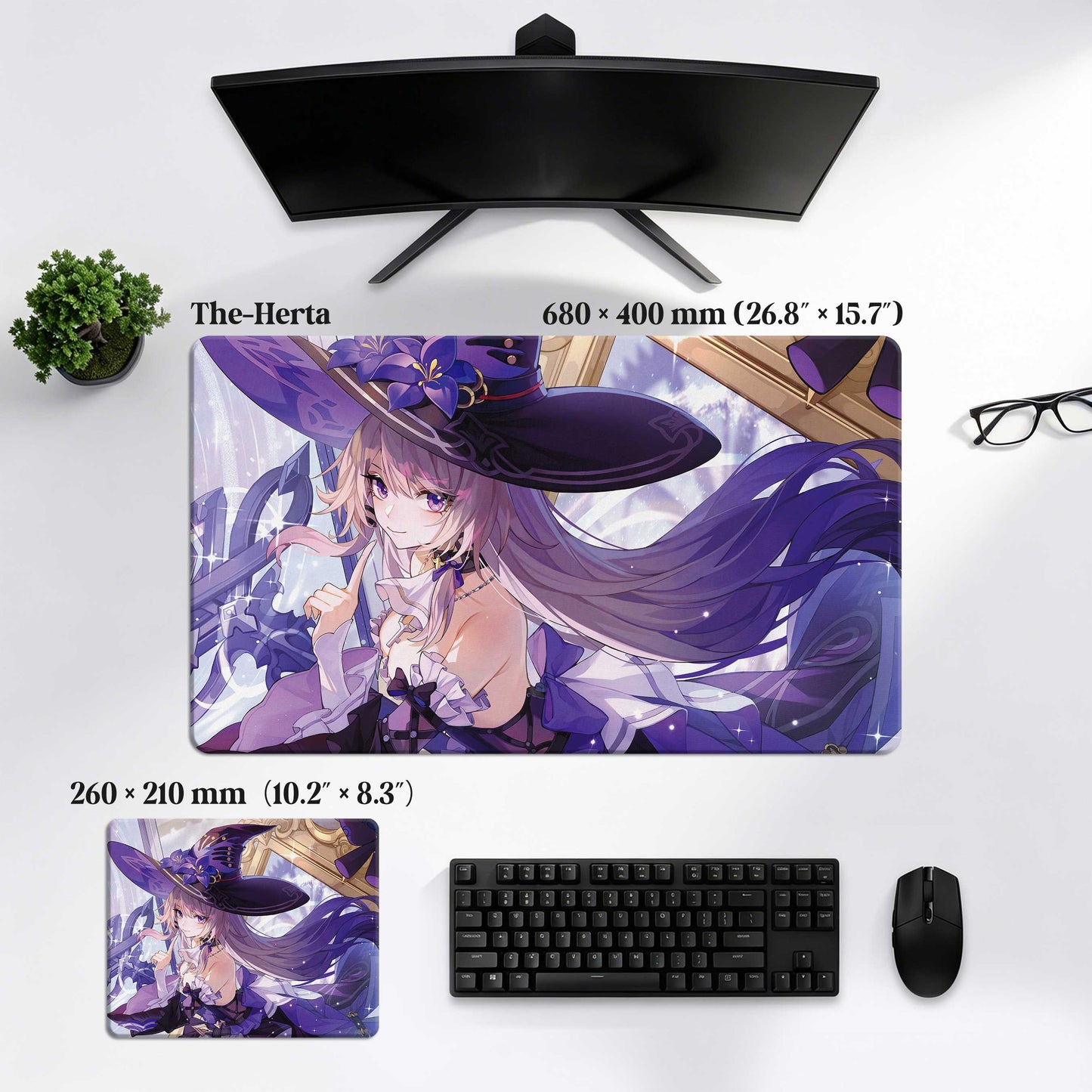 The Herta Premium Deskmat