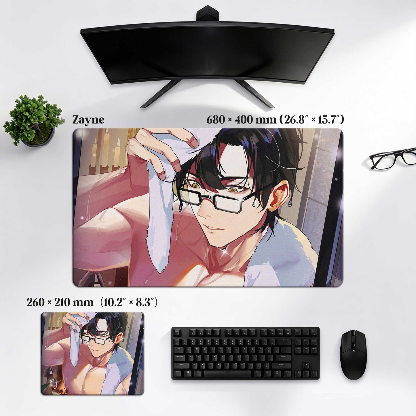 Zayne Premium Deskmat