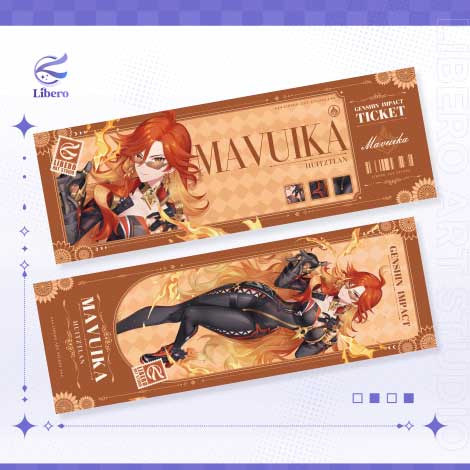 Mavuika | Genshin Impact | Laser Ticket
