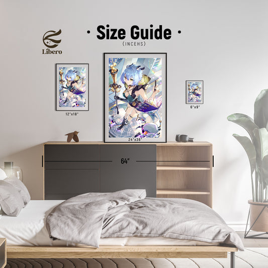 Lucia Fan-Art-Kunstdruck-Poster