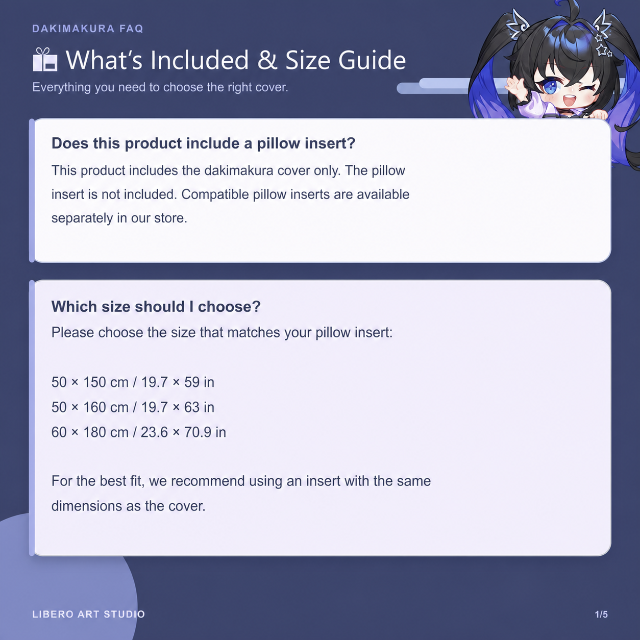 [Preorder] Remielle Dakimakura Cover