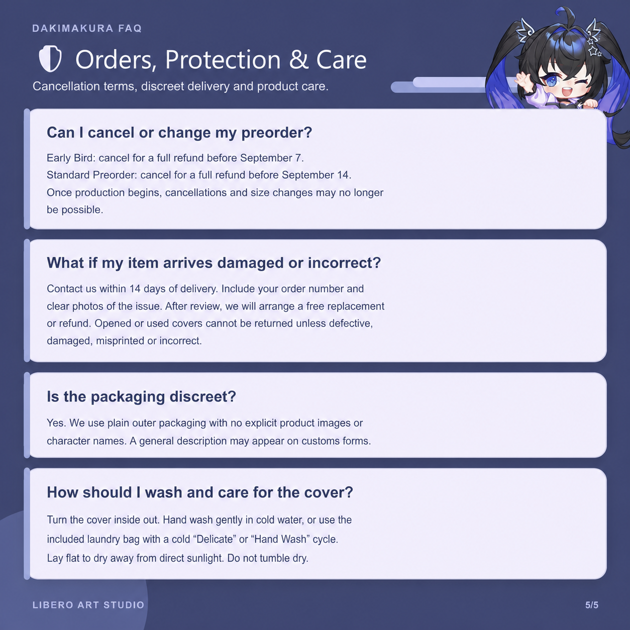 [Preorder] Remielle Dakimakura Cover