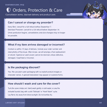 [Preorder] Remielle Dakimakura Cover