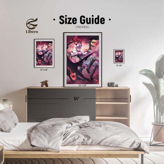 Durin Genshin Impact poster room display and size reference