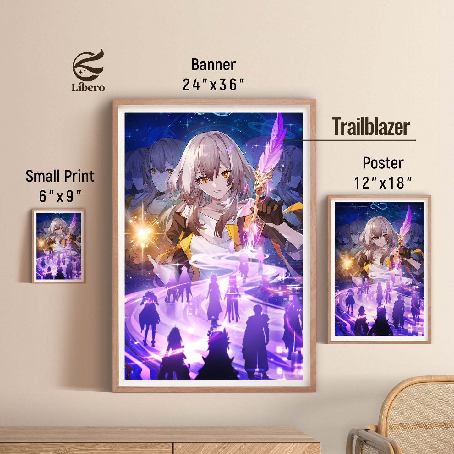 Trailblazer Fan Art Print Poster