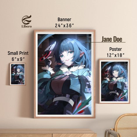 Jane Doe | Zenless Zone Zero | Poster