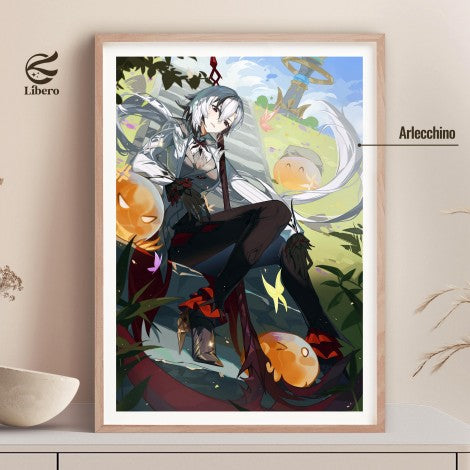 Arlecchino | Genshin Impact | Poster