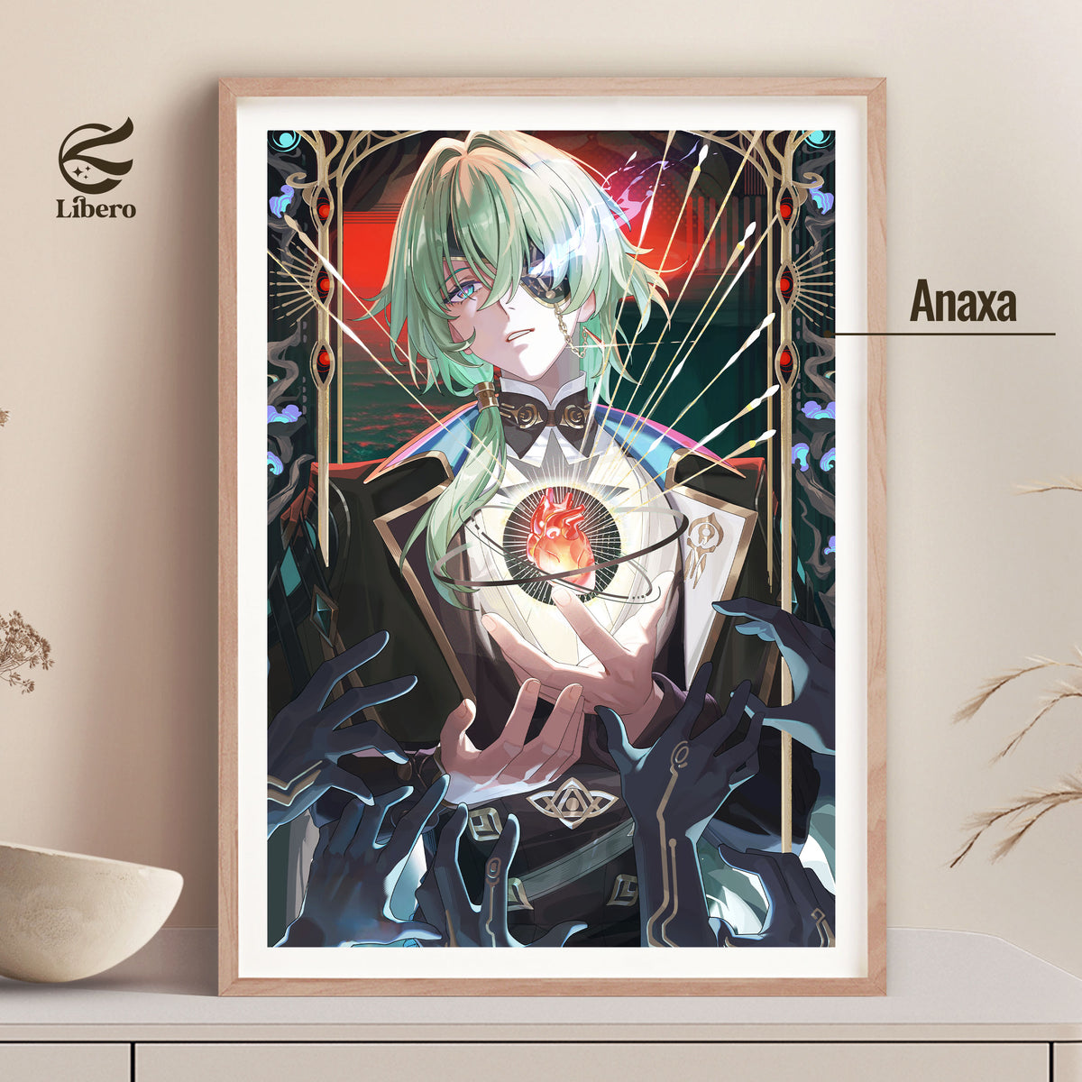 Anaxa Fan Art Print Poster