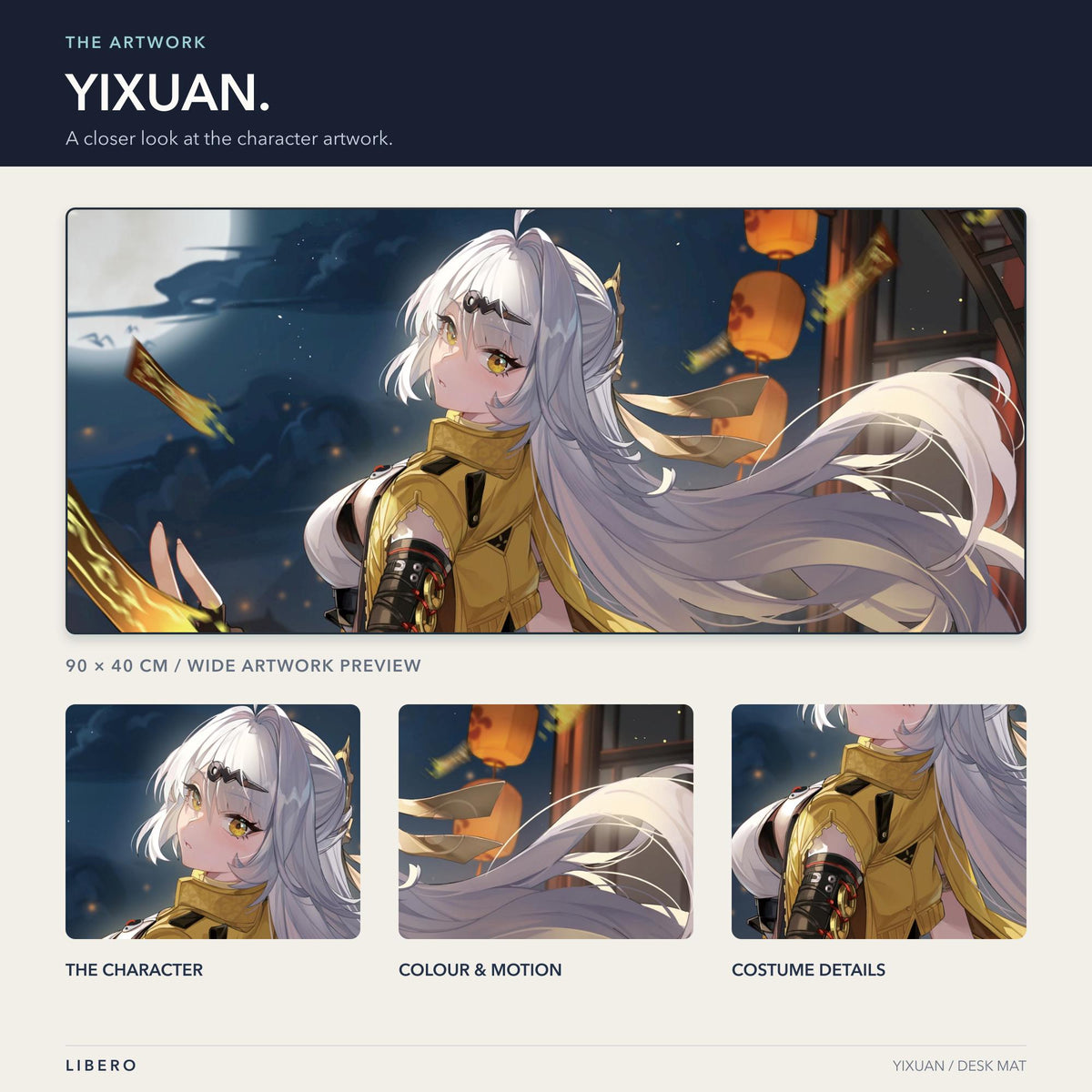 Yixuan mouse pad: artwork and character details
