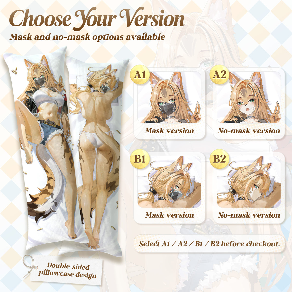 Pulchra Dakimakura Body Pillowcase
