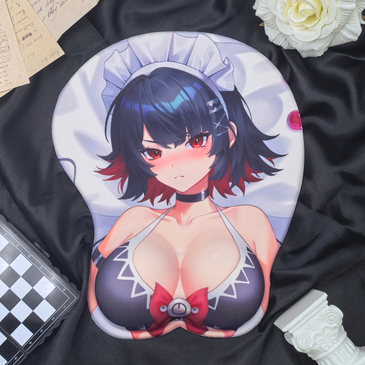 Anime 3D Mouse Pad with Wrist Rest – Choose Your Character