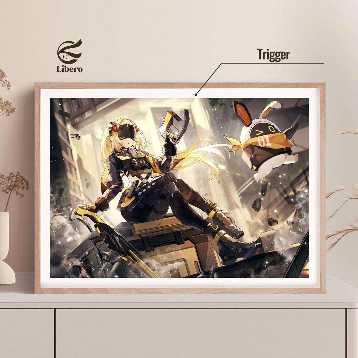 Trigger Fan Art Print Poster